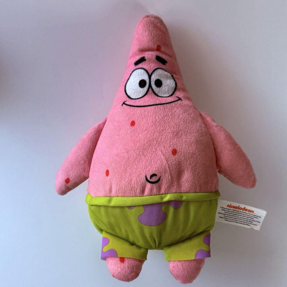 Patrick Star - SpongeBob SquarePants Viacom 2024 Nickelodeon Plush 11 Inches
